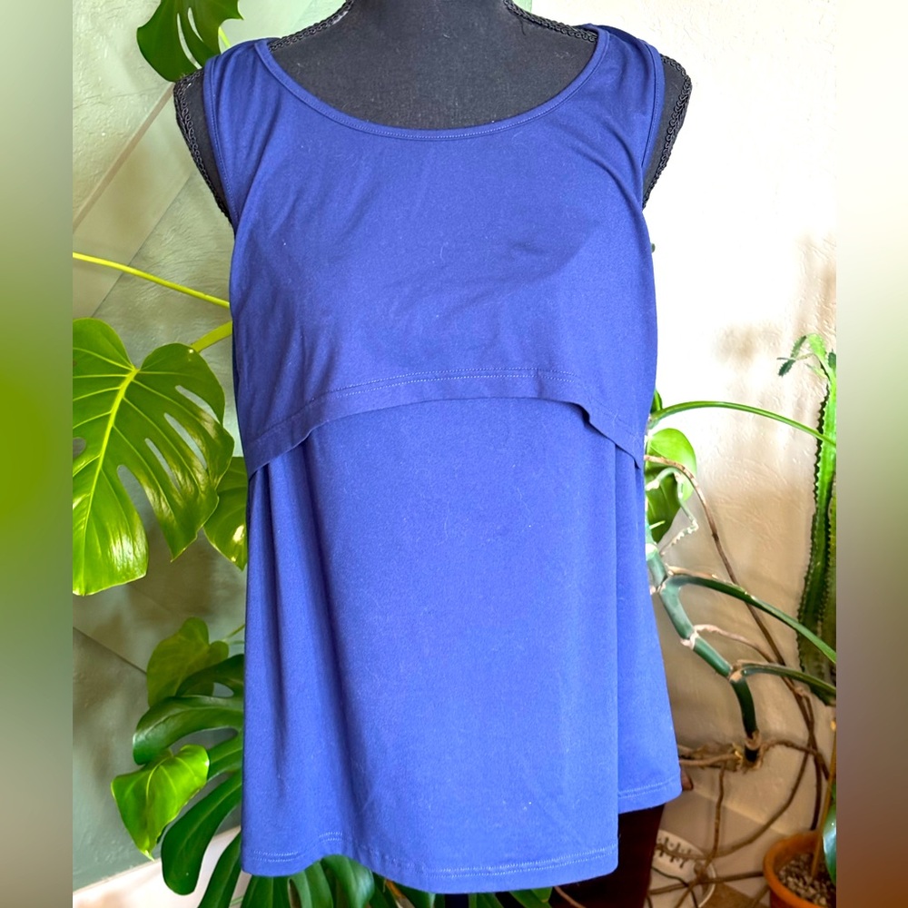 Nursing tank top